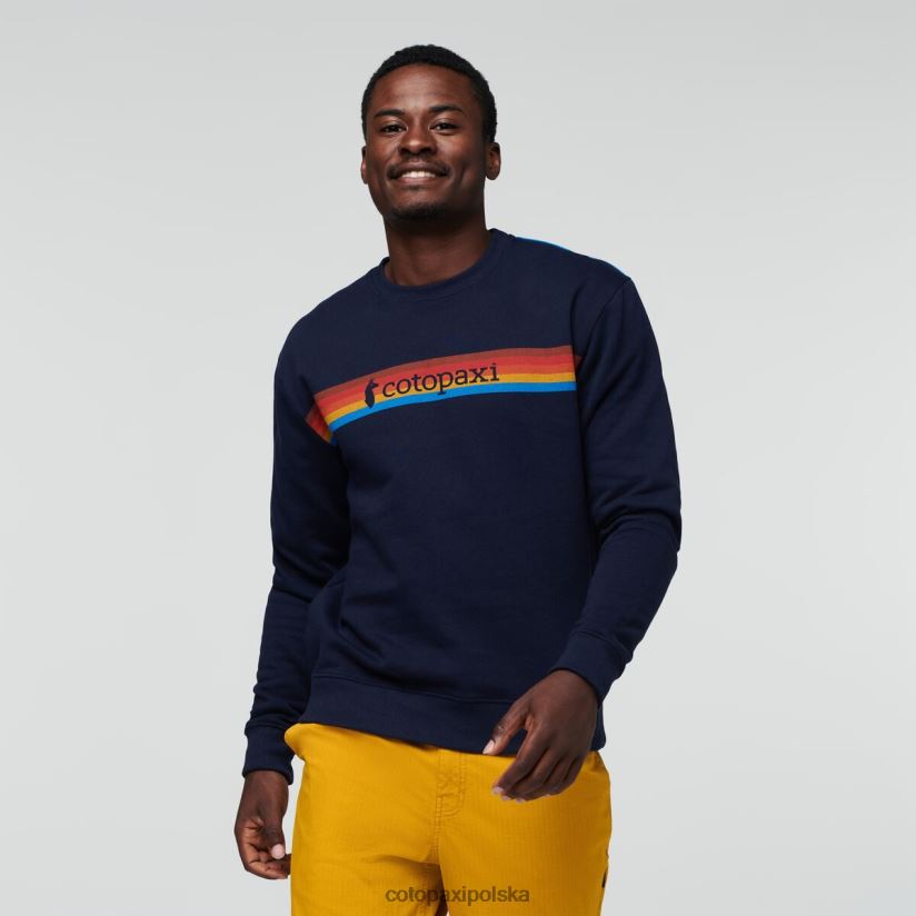Cotopaxi Origin on the Horizon organiczna bluza męska załogi, morska cotopaxi BDNZ80806 morski