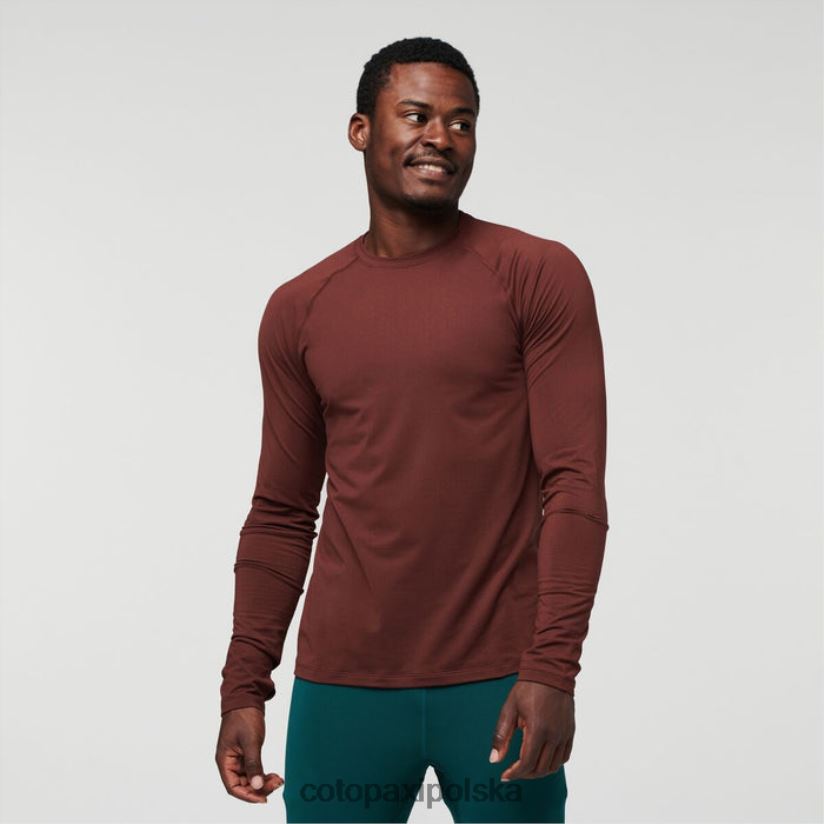 Cotopaxi Oryginalny męski top z kasztanową warstwą bazową cotopaxi liso BDNZ80392 kasztan