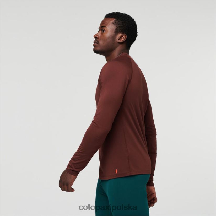 Cotopaxi Oryginalny męski top z kasztanową warstwą bazową cotopaxi liso BDNZ80392 kasztan