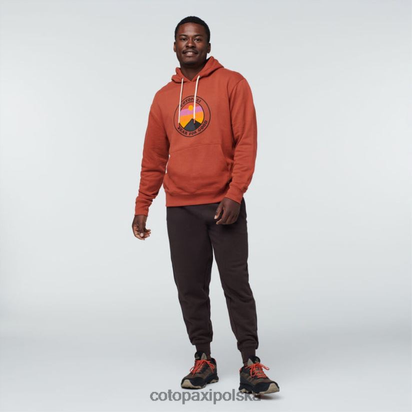 Cotopaxi Spice Sunny Side Organiczna męska bluza z kapturem cotopaxi hot BDNZ80371 przyprawa