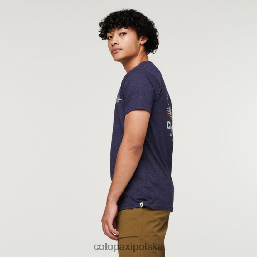 Cotopaxi Organiczna koszulka męska z morskim cotopaxi fashion camp life BDNZ80319 morski