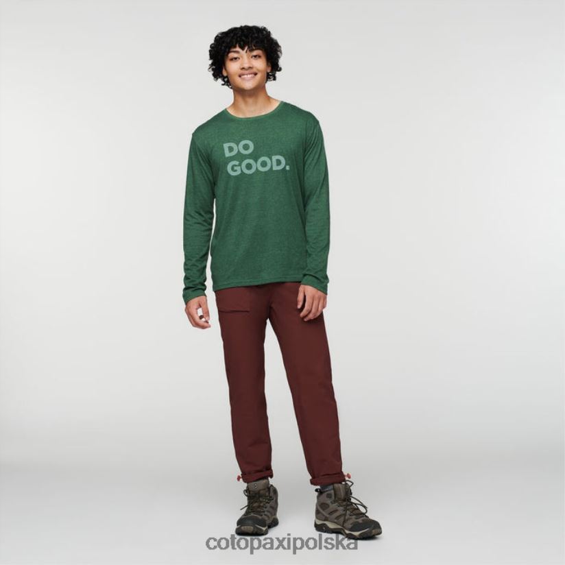Cotopaxi Origins Do Good Męska koszulka z długim rękawem cotopaxi Forest BDNZ80301 las