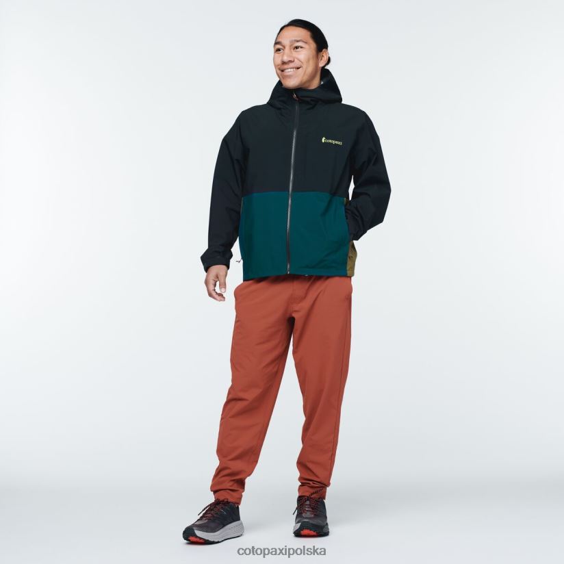 Cotopaxi Czarna, gorąca kurtka przeciwdeszczowa Cielo, męska, cotopaxi BDNZ80778 czarny