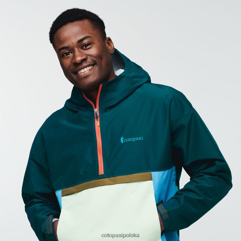 Cotopaxi Marka Deep Ocean Cielo Rain anorak męska cotopaxi BDNZ80786 głęboki ocean