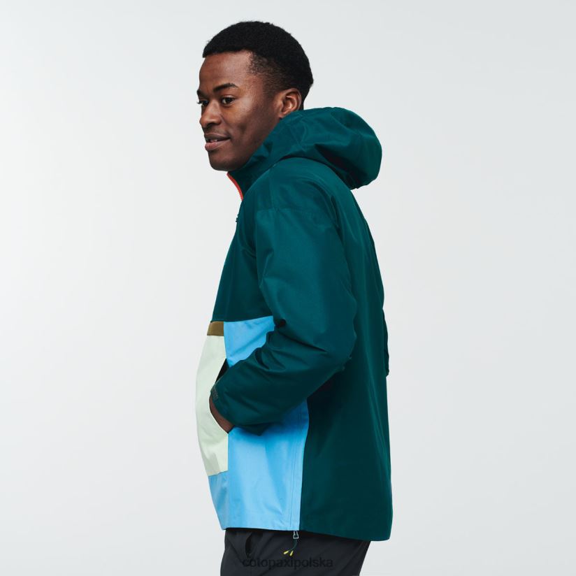 Cotopaxi Marka Deep Ocean Cielo Rain anorak męska cotopaxi BDNZ80786 głęboki ocean