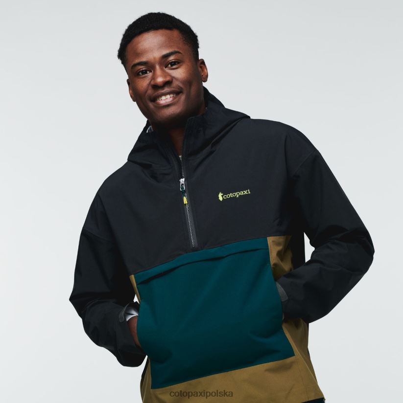 Cotopaxi cotopaxi czarna anorak przeciwdeszczowa Cielo, moda męska BDNZ80770 czarny