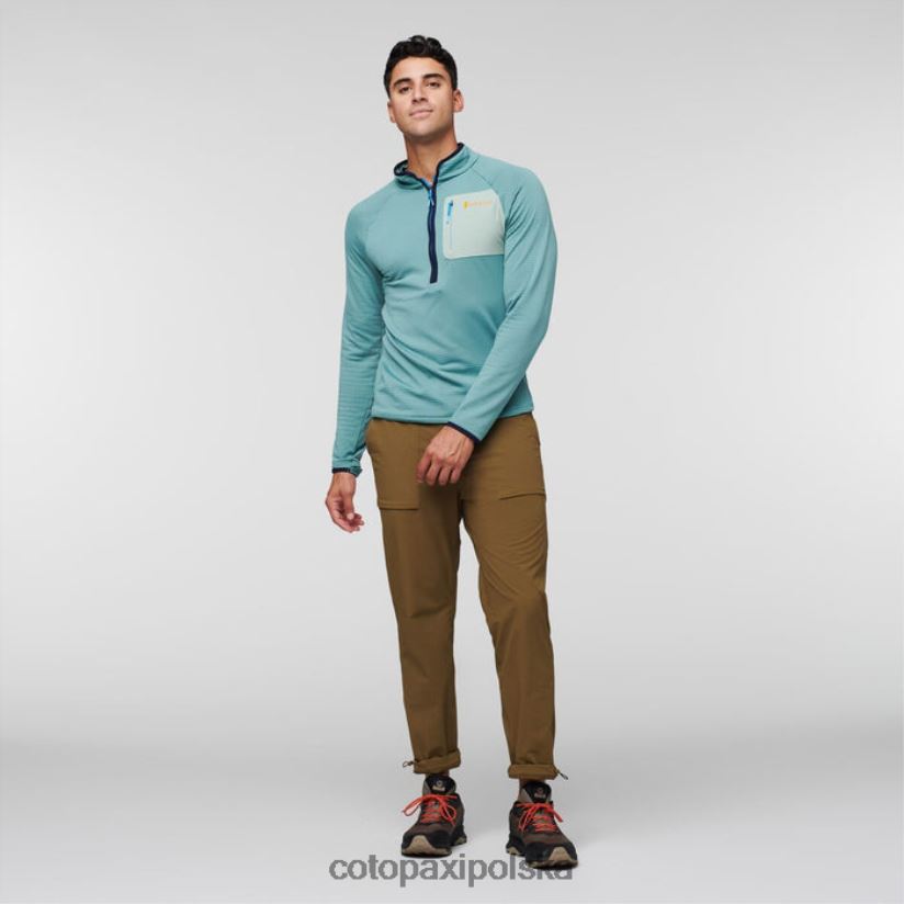Cotopaxi Cotopaxi Otero Polarowa bluza męska z zamkiem błyskawicznym, kolekcja bluegrass BDNZ80486 bluegrass
