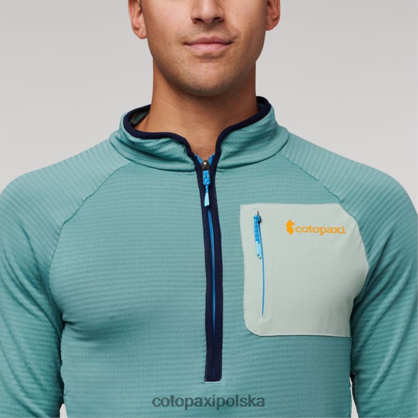 Cotopaxi Cotopaxi Otero Polarowa bluza męska z zamkiem błyskawicznym, kolekcja bluegrass BDNZ80486 bluegrass