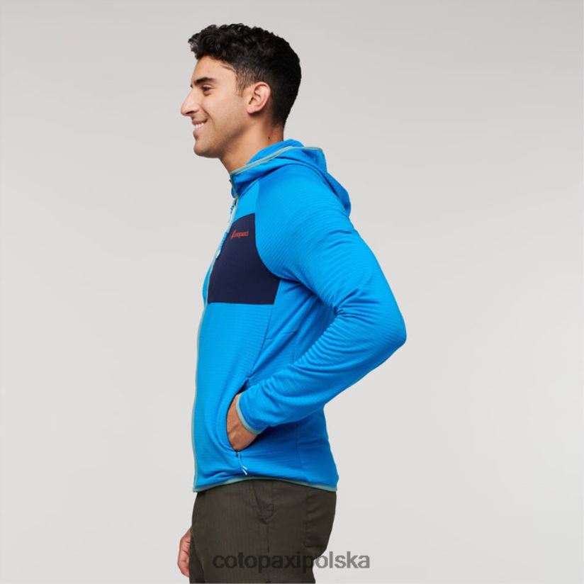 Cotopaxi Cotopaxi Saltwater Otero Polarowa kurtka z kapturem i zamkiem błyskawicznym dla mężczyzn, najlepsza BDNZ80482 słona woda