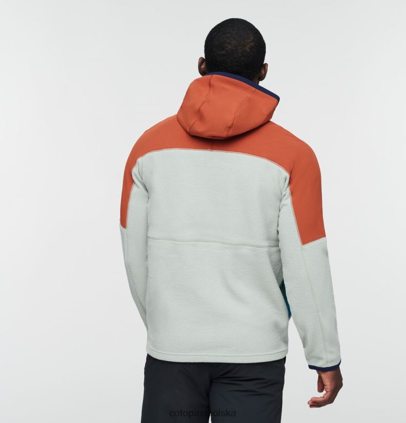 Cotopaxi Męska kurtka polarowa z kapturem i zamkiem błyskawicznym abrazo, oryginalna cotopaxi, oryginalna szczotka do przypraw BDNZ80788 pędzel do przypraw