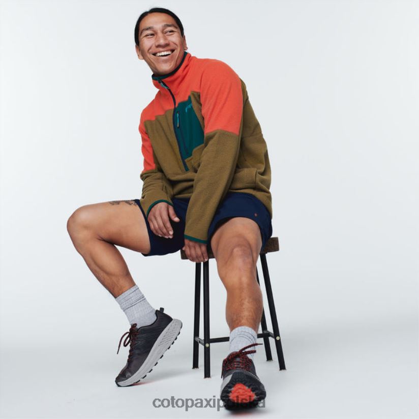 Cotopaxi nowa męska kurtka polarowa cotopaxi abrazo z zamkiem do połowy, dąb kanionowy BDNZ80472 dąb kanionowy