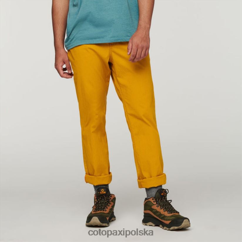 Cotopaxi Męskie spodnie ripstop z kolekcji amber cotopaxi Salto BDNZ80343 bursztyn