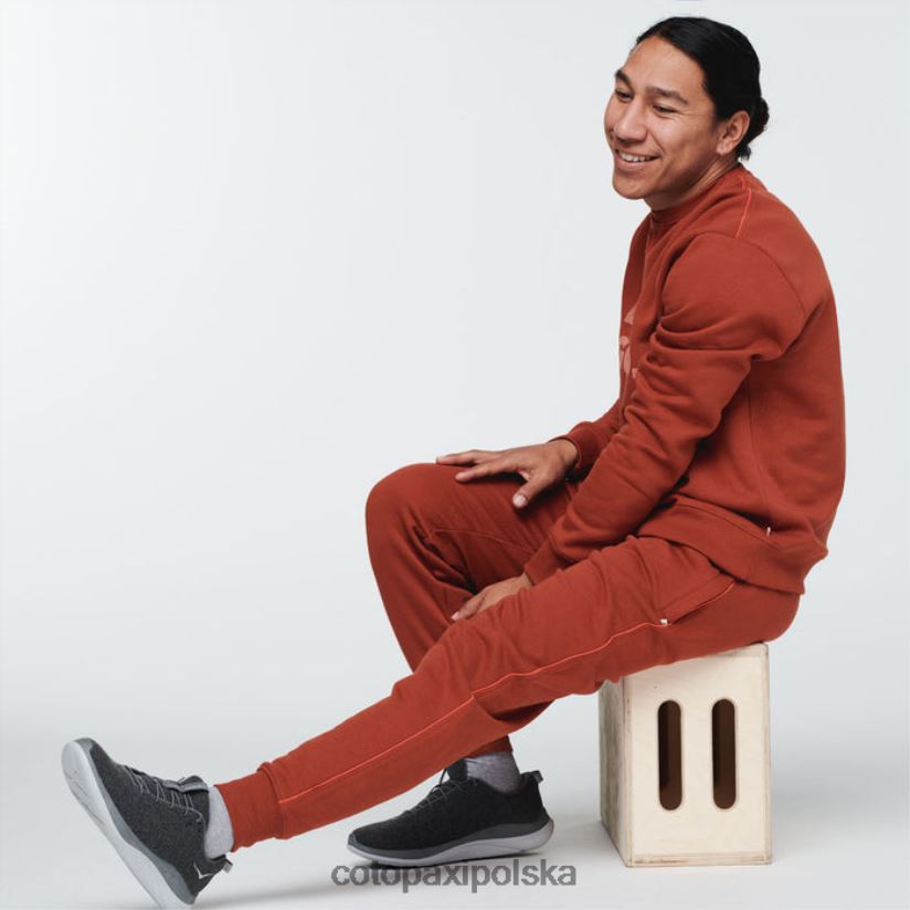 Cotopaxi Organiczne męskie spodnie dresowe marki Spice Cotopaxi BDNZ80357 przyprawa