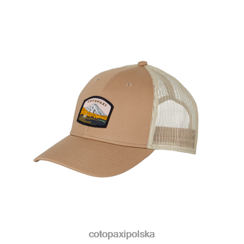 Cotopaxi Kapelusz typu trucker z pustynnym gorącym cotopaxi llamascape BDNZ80657 pustynia