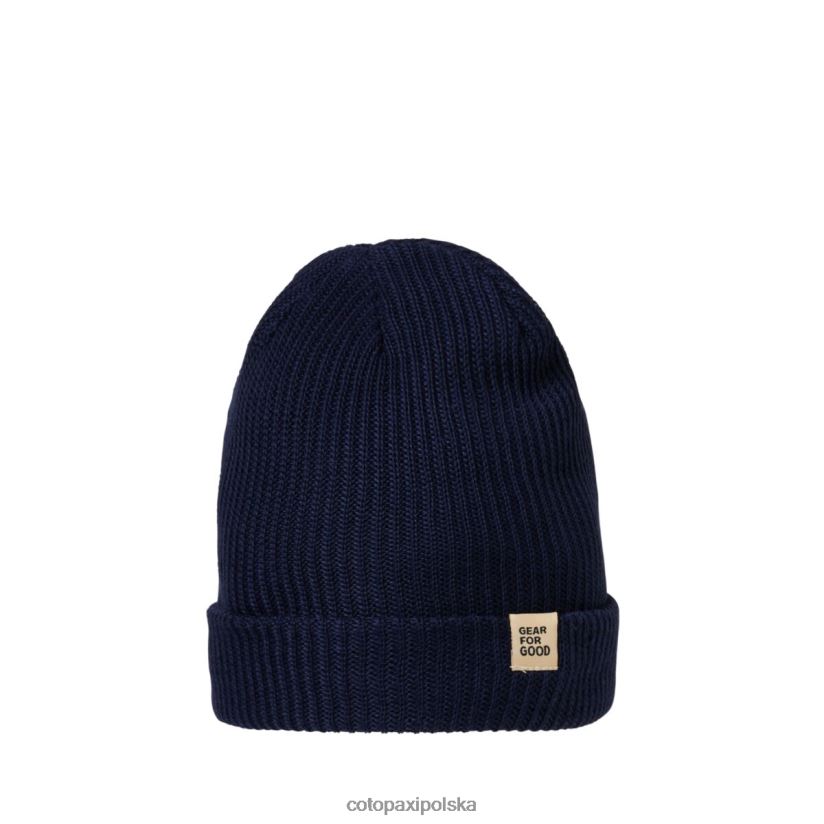 Cotopaxi Naszywka cotopaxi marki morskiej Wharf Beanie BDNZ80841 morski