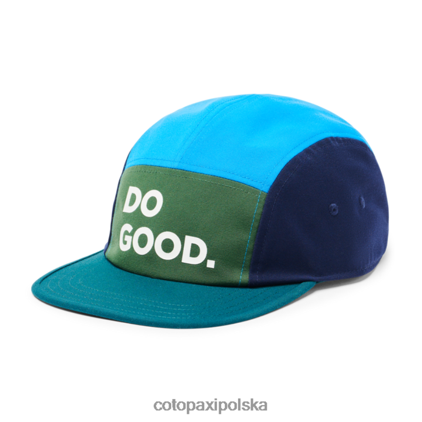 Cotopaxi do good 5-panelowy kapelusz marki cotopaxi marki Forest-Deep Ocean BDNZ80644 ocean głęboko leśny